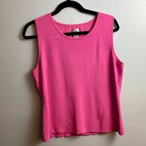 Chico's Vibrant Pink Tank Top